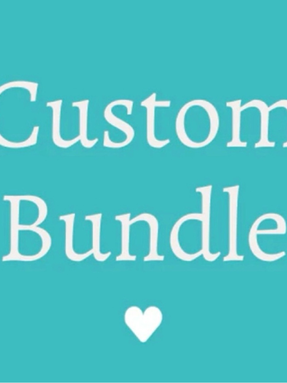 Custom Bundle of Odebiyieunice